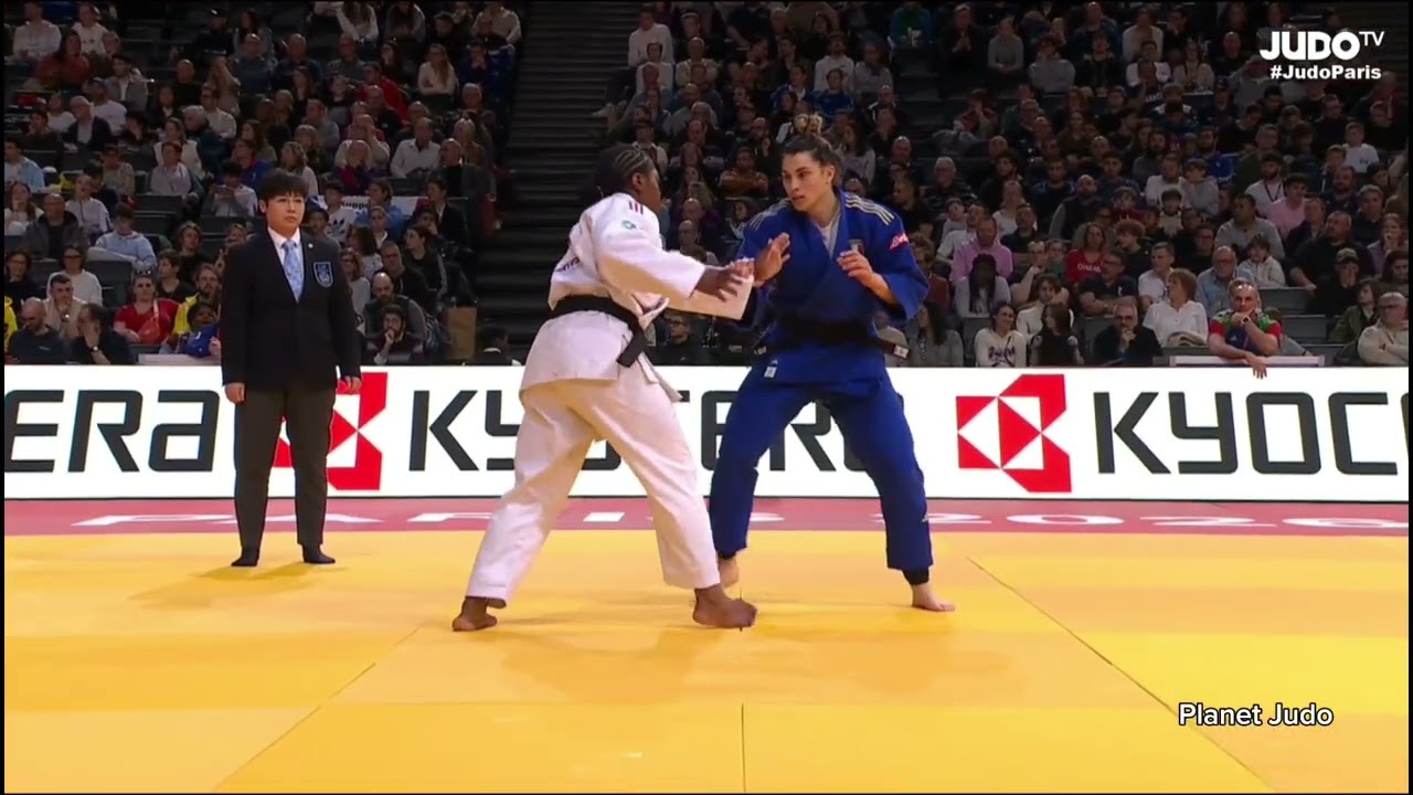 Liz NGELEBEYA 🇨🇵 🆚️ Alice BELLANDI 🇮🇹 | полуфинал/78кг | Большой Шлем Париж 2026