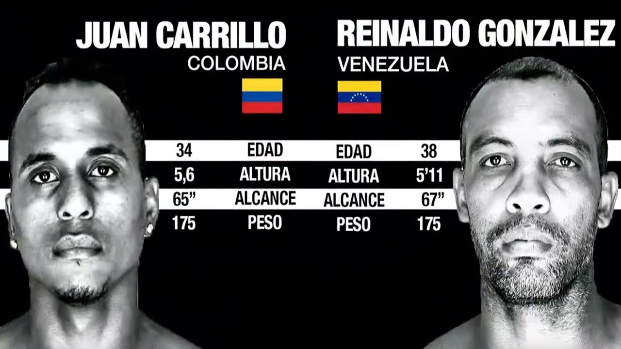 Juan Carrillo Vs Reinaldo Gonzalez