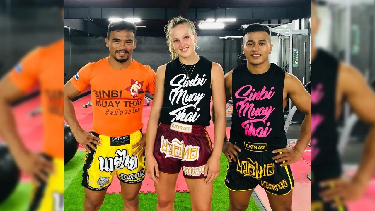 Judy Humber Female Muay Thai Fighter | Muay Thai Training background