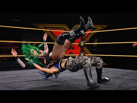 Mia Yim V.S Shotzi Blackheart background