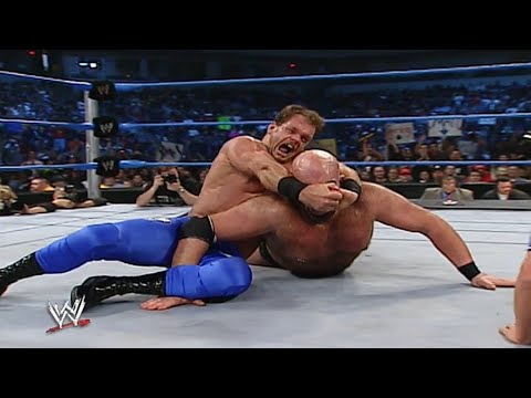 Chris Benoit 🐺 vs. A-Train🚂 (SmackDown 13/2/2003) background
