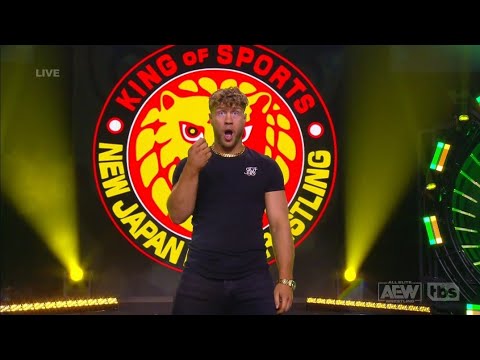 Will Ospreay debut with The United Empire: AEW Dynamite, June 8, 2022 background