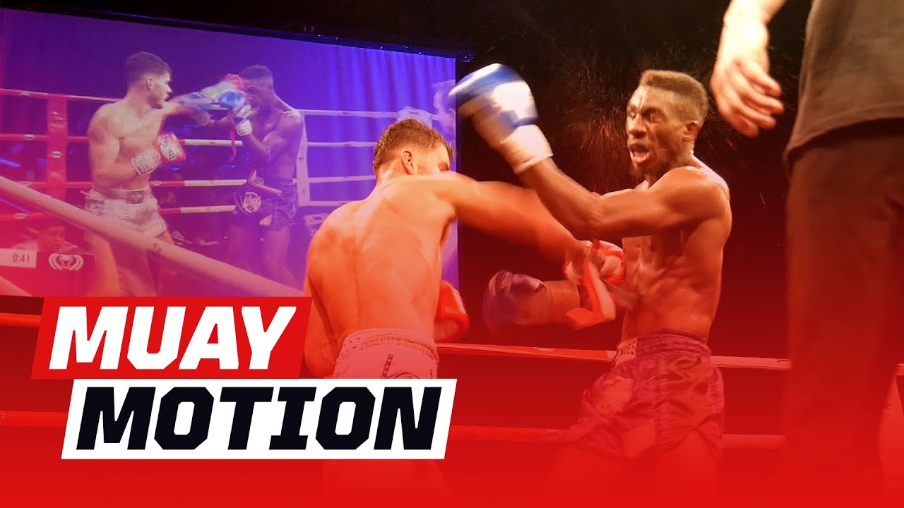 George Jarvis vs Damien Cazambo | SuperShowDown | Muay Thai in Slow Motion background