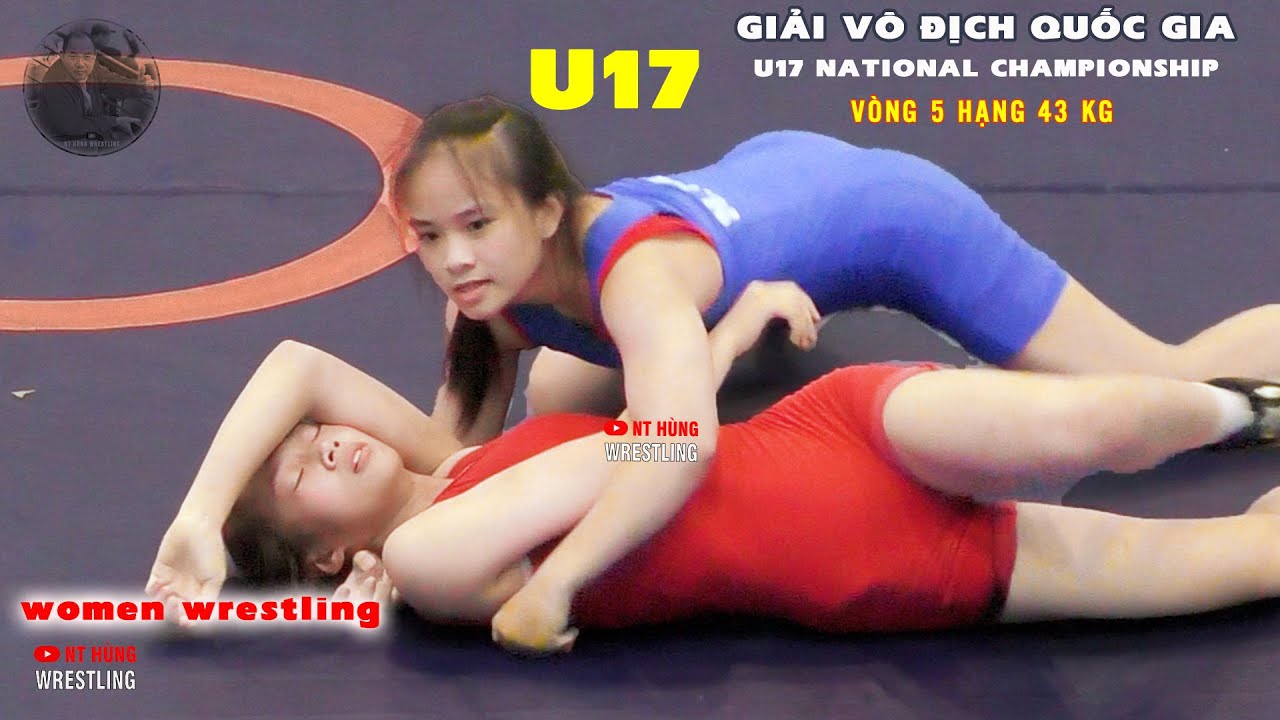 ❤️ Vật nữ Tuyên Quang . women wrestling. VÒNG 5 hạng 43 kg.