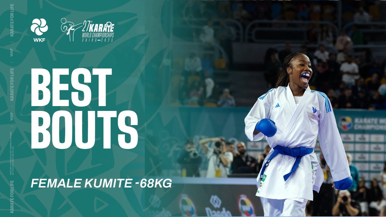 Best Bouts of #KarateCairo2025 | Thalya Sombe (FRA) vs Janessa Fonseca (PUR) |