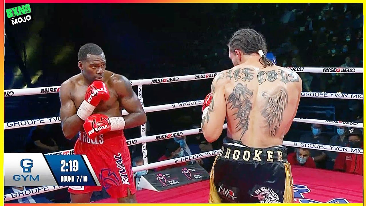 Steve Rolls (Canada) vs Christopher Brooker (USA) - KNOCKOUT, BOXING HD