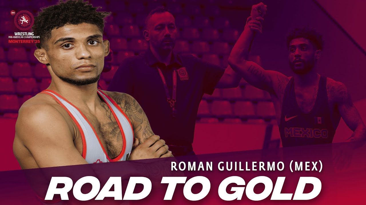 Roman BRAVO YOUNG (MEX) | Road to 57KG Gold | Freestyle Wrestling | Pan-American Championships background