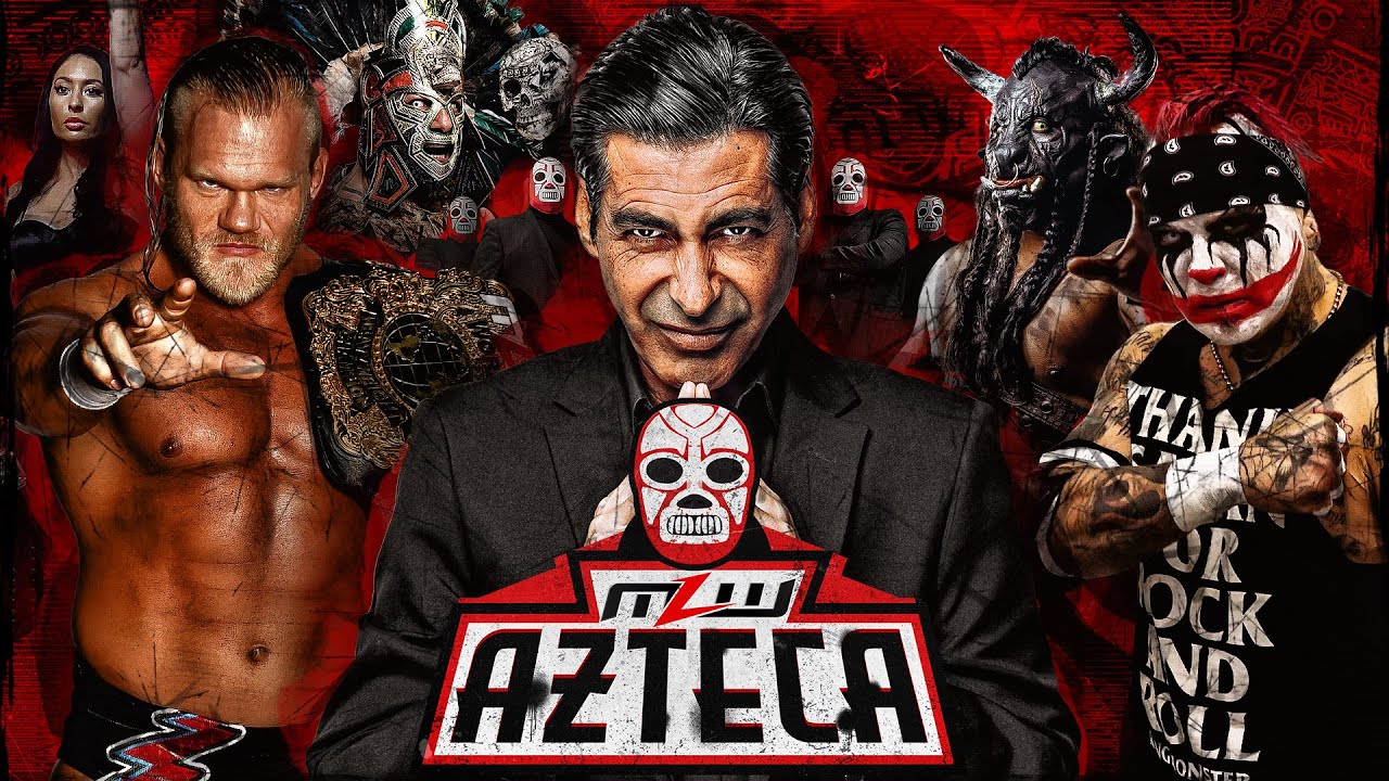 MLW AZTECA #1: Pagano & Hammerstone vs King Muertes & Taurus background