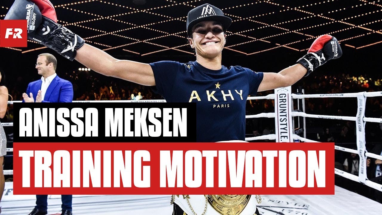 Anissa Meksen Kickboxing Training Motivation | Kickboxing Pad Work Drills