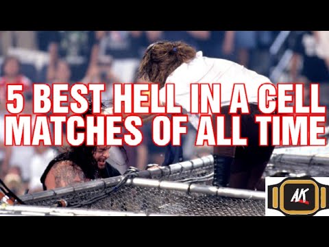THE 5 BEST WWE HELL IN A CELL MATCHES OF ALL TIME background