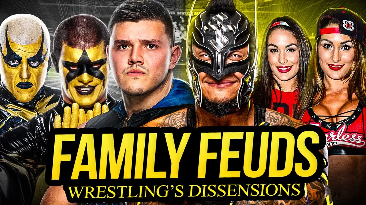 INFIGHTING | Wrestling's Greatest Family Feuds! background