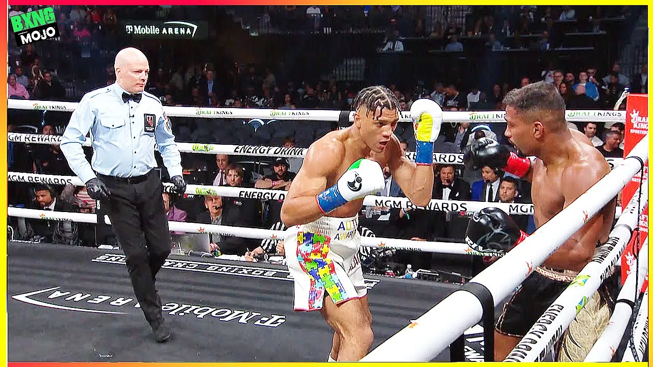 David Morrell (Cuba) vs Yamaguchi Falcao (Brazil) - KNOCKOUT, BOXING HD background