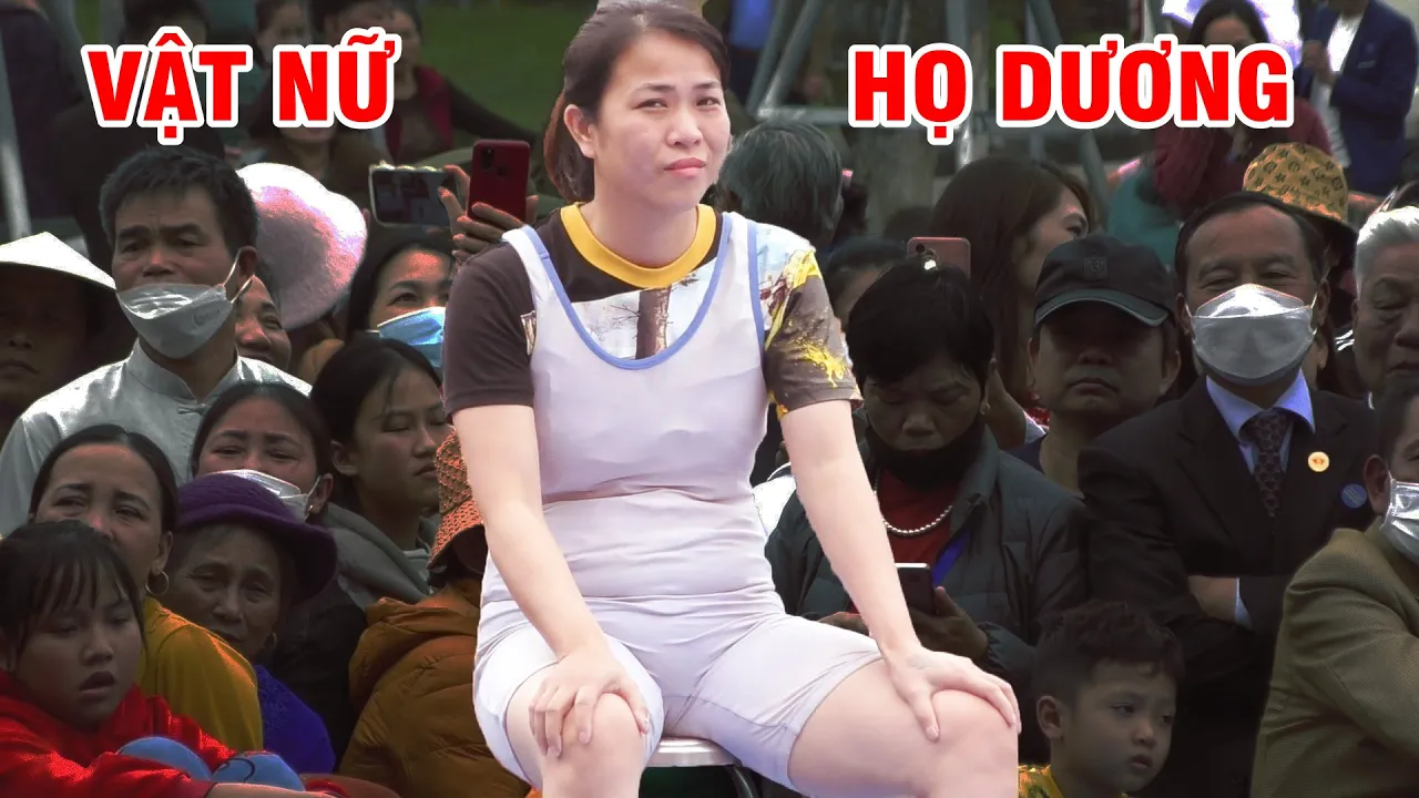 Vật Nữ Họ Dương - trận 6 và 7. Womens wrestling. background