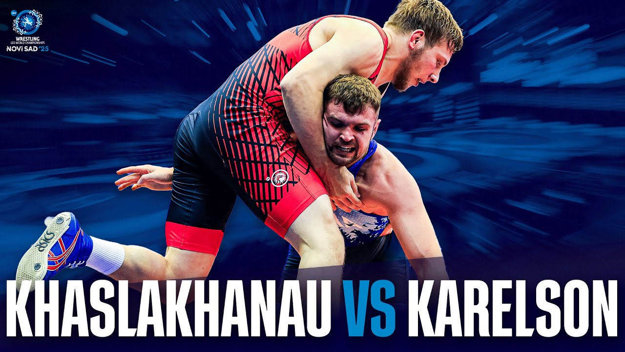 The craziest Greco match of U23 Worlds | Abubakar KHASLAKHANAU (UWW) vs. Richard KARELSON (EST)