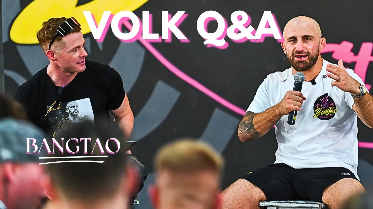 "Tai Tuivasa can throw some hands" | Volk's top 5 UFC fighters | Volkanovski Q&A Bangtao MMA Phuket