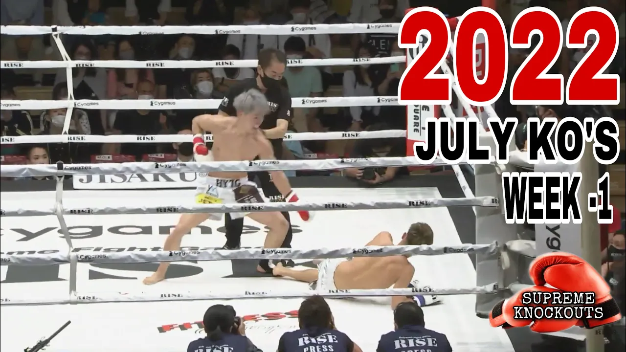 MMA & Boxing Knockouts I July 2022 Week 1