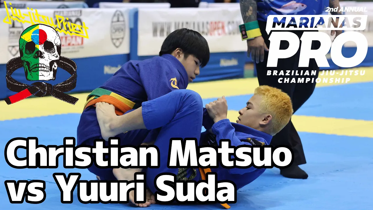 【FULL FIGHT】Yuuri Suda vs Christian Matsuo / MARIANAS PRO JAPAN 2023 【ブラジリアン柔術】須田雄律 vs クリスチャン・マツオ background