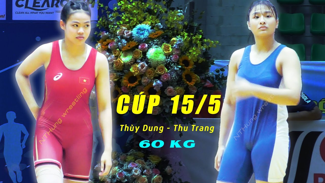 Vật nữ , Women wrestling- cúp 15/5 lần 2 . Hạng 60 kg. ngày 2. background