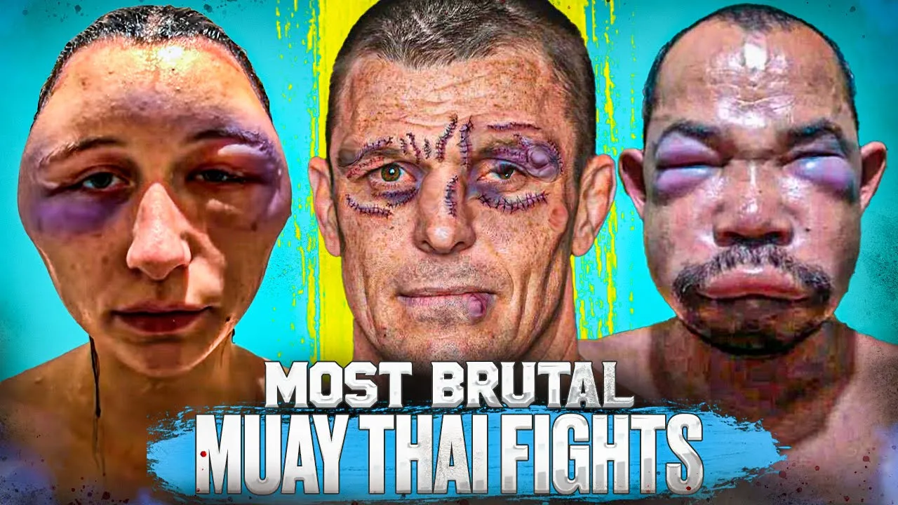 The Most Brutal Knockouts Ever - Muay Thai & Kickboxing Fights backdrop