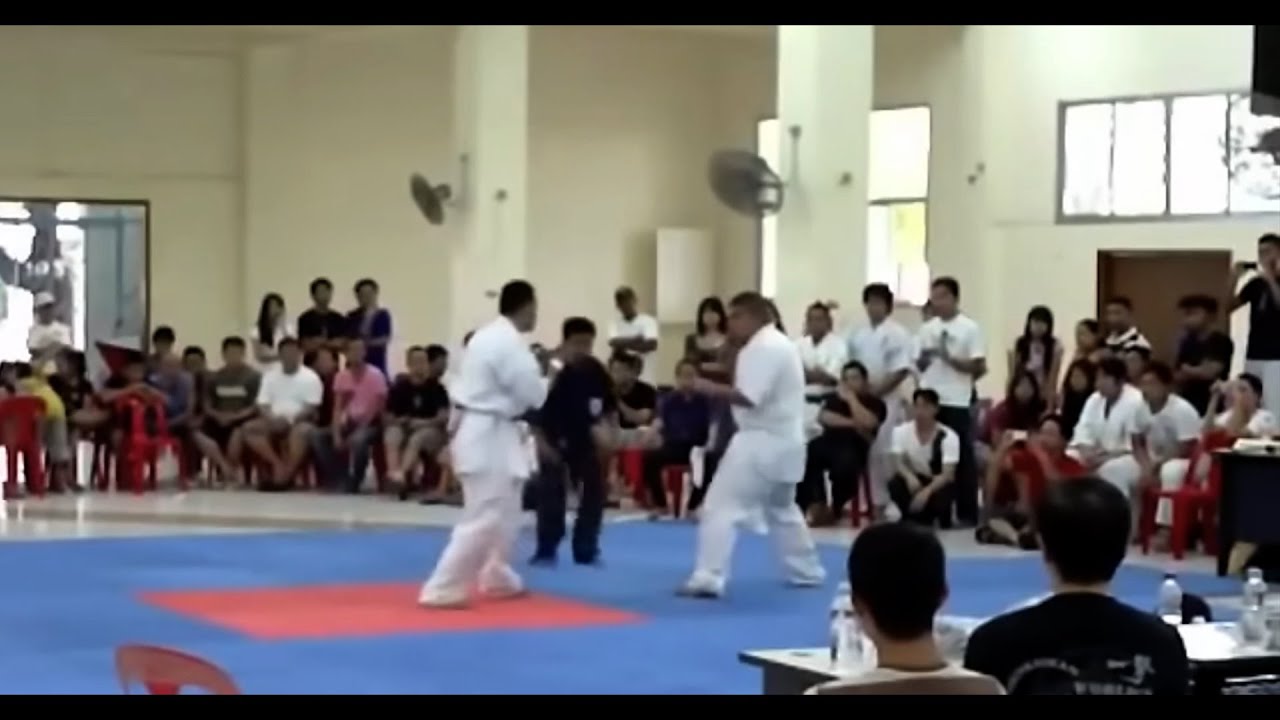 Kyokushin Guy Makes Epic Comeback After Headkick - Karate vs TKD