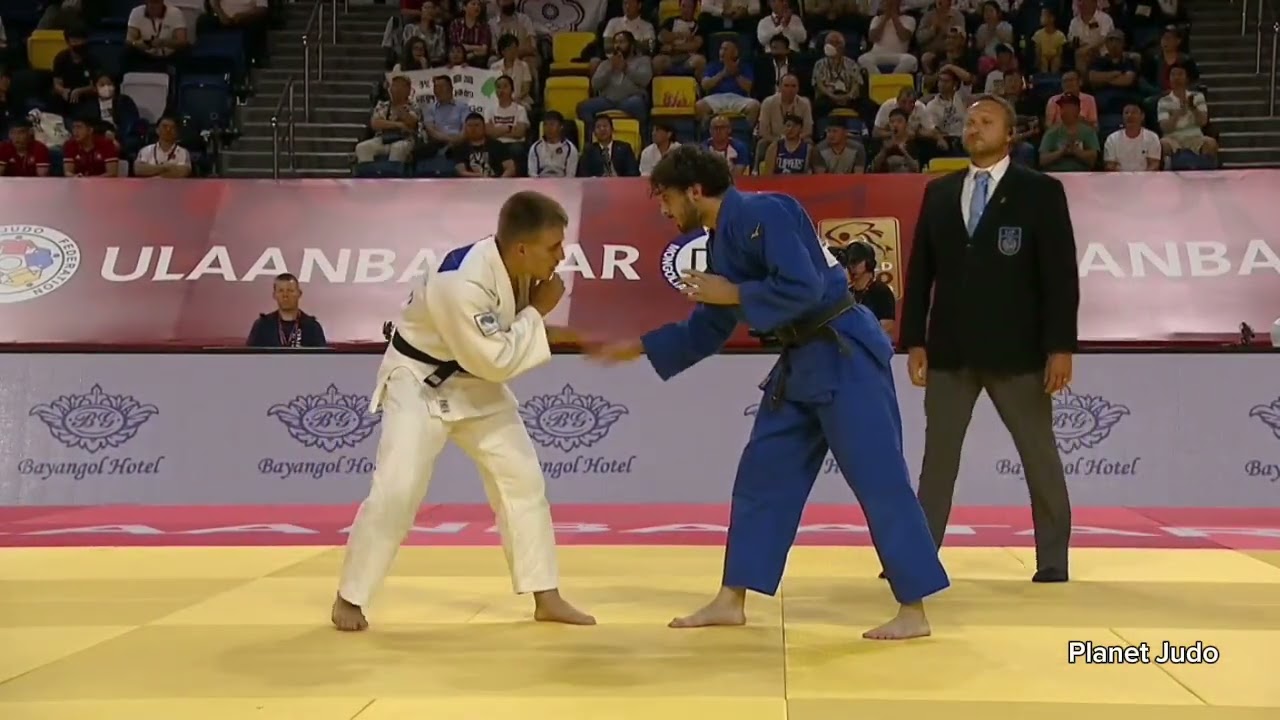 Luukas SAHA 🇫🇮 🆚️ Iago ABULADZE 🇷🇺 | 1 раунд/-66кг | Большой Шлем Улан-Батор 2023