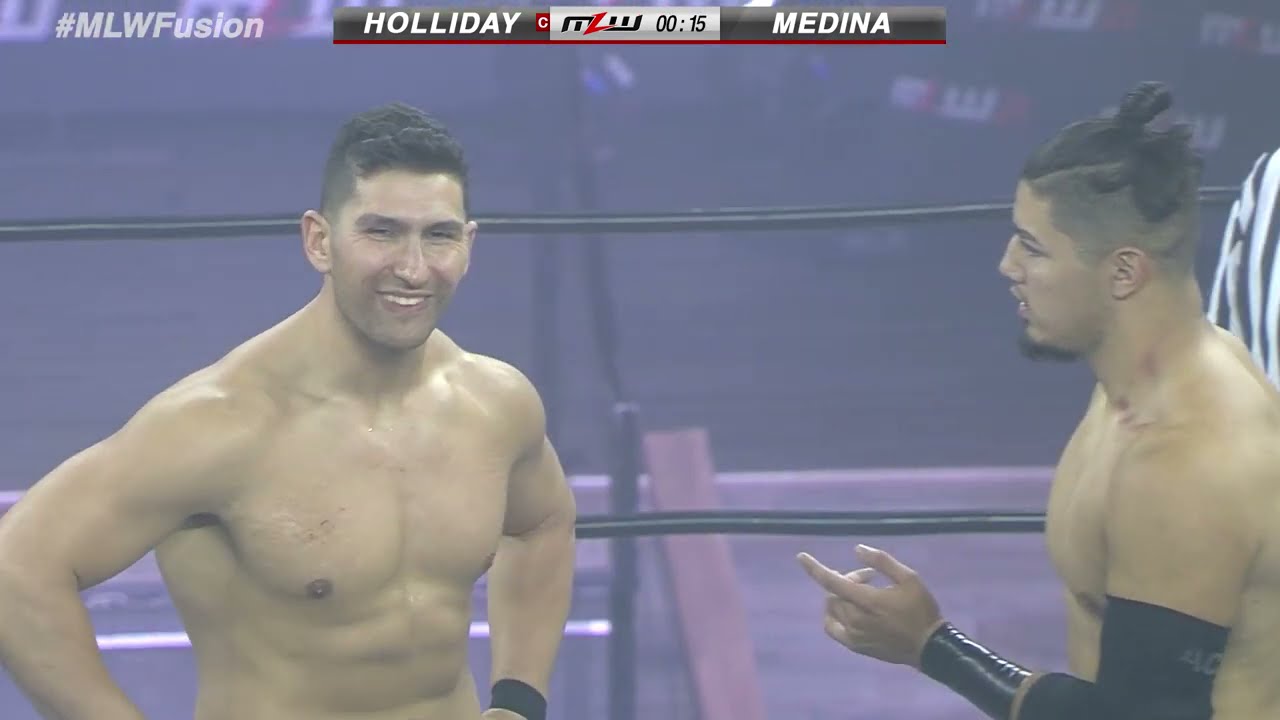 Richard Holliday vs Gino | Caribbean Championship background
