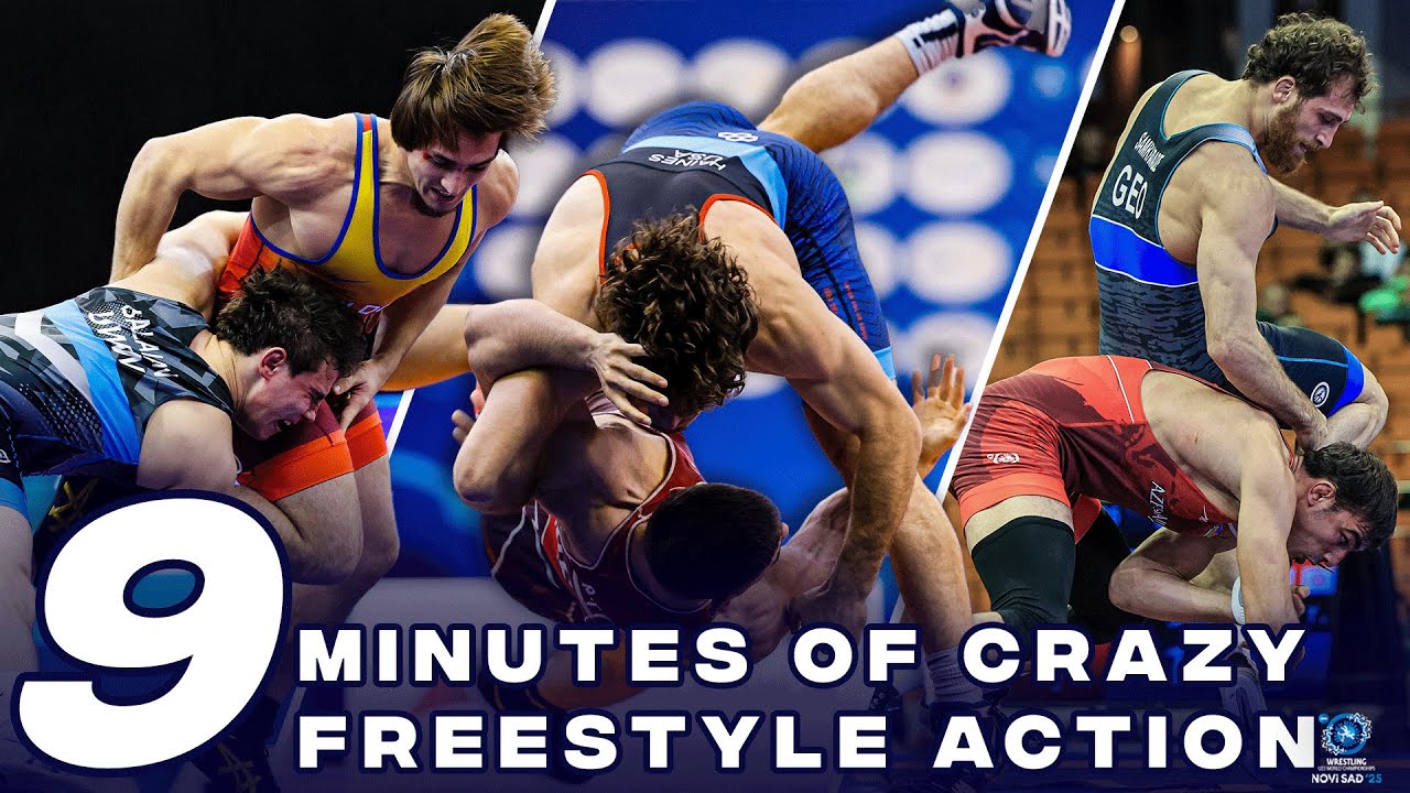 Nine minutes of the most insane freestyle action from U23 World Championships backdrop