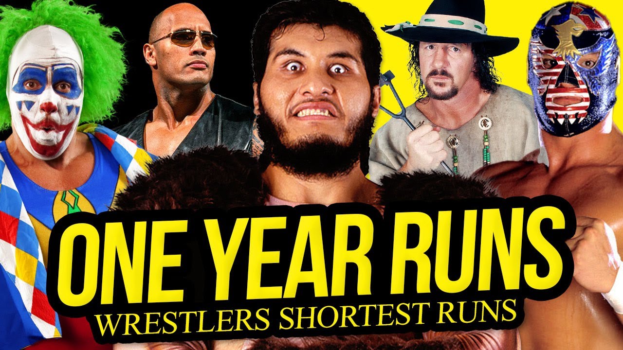 ONE AND DONE | Wrestling's Greatest One Year Runs! background