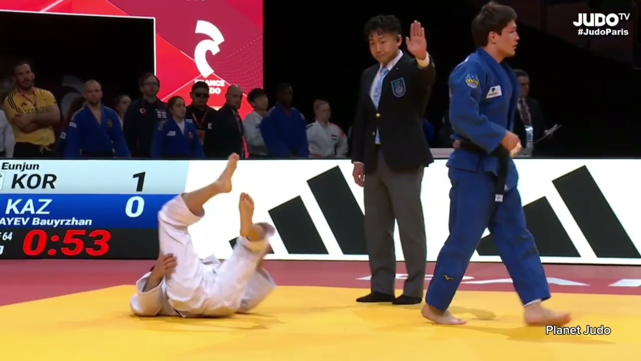 Eunjun LIM 🇰🇷 🆚️ Bauyrzhan NARBAYEV 🇰🇿 | 1/32финала /-66кг | Большой Шлем Париж 2026