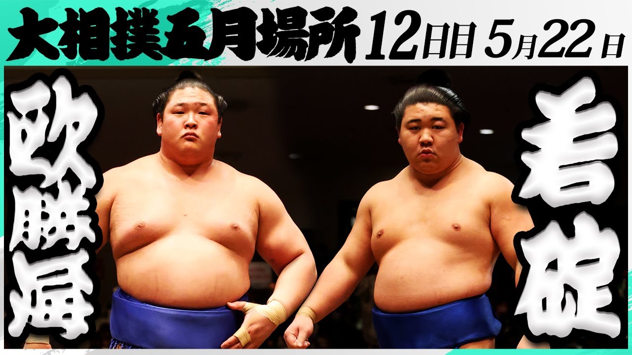 大相撲 欧勝海(鳴戸部屋)ー若碇(伊勢ノ海部屋)<令和7年五月場所・12日目>SUMO