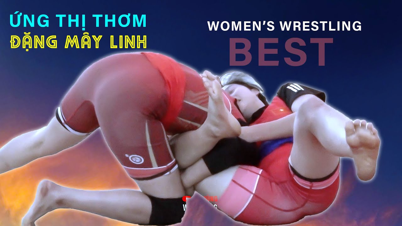 Vật Nữ Thôn Đông ." Ứng Thị Thơm - Đặng Mây Linh".The Techniques of Vietnamese Women's Wrestling background
