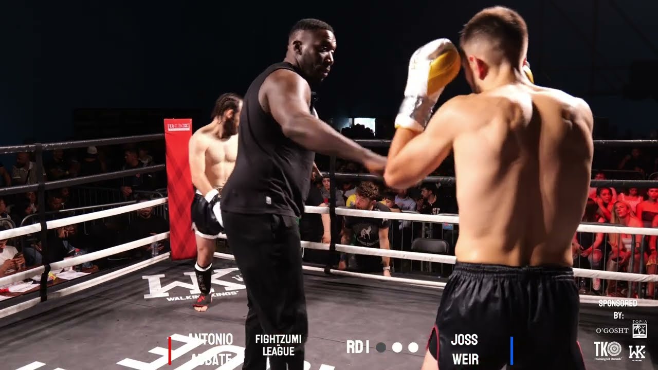 Antonio Abbate vs Joss Weir | FULL FIGHT | FZM 2.0 background