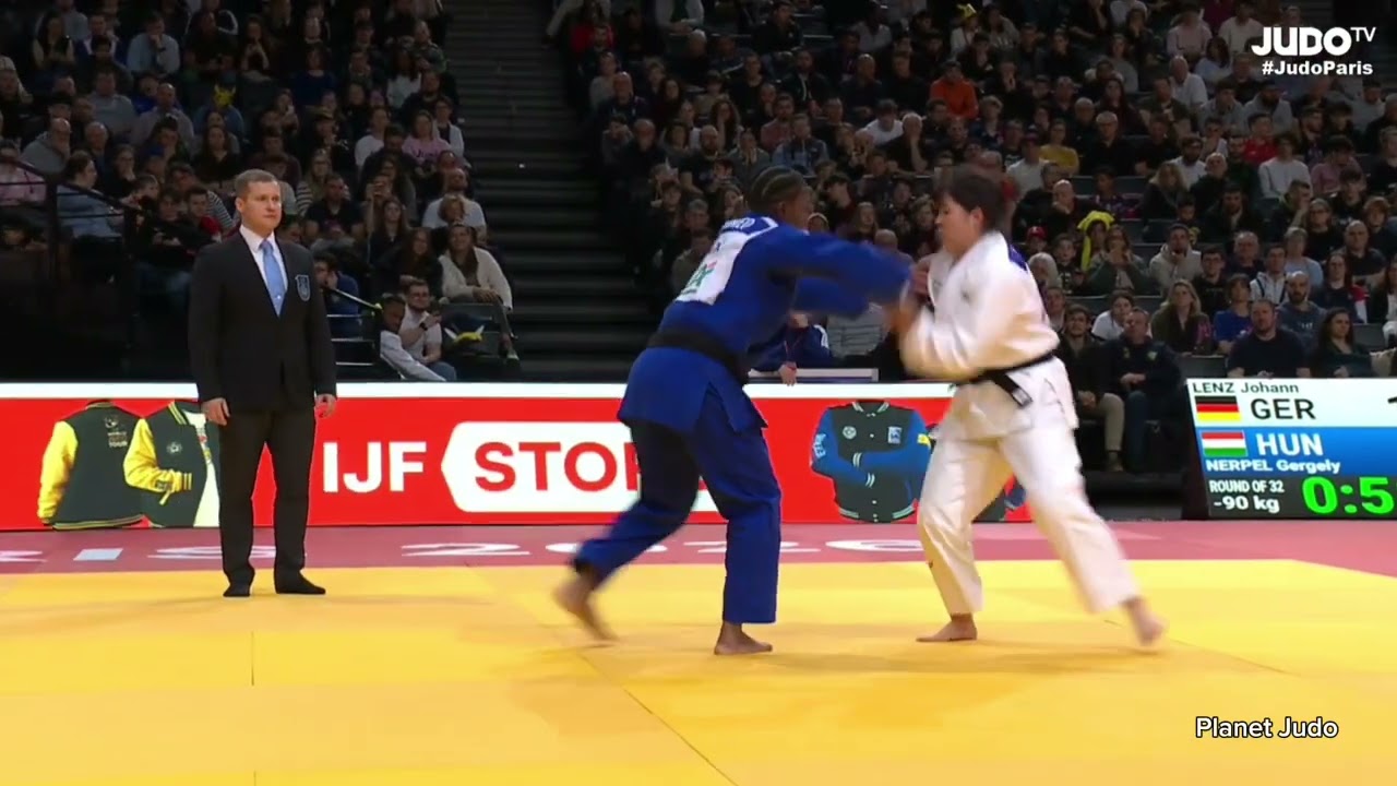 Kurena IKEDA 🇯🇵 🆚️ Audrey TCHEUMEO 🇨🇵 | 1/8 финала /-78кг | Большой Шлем Париж 2026