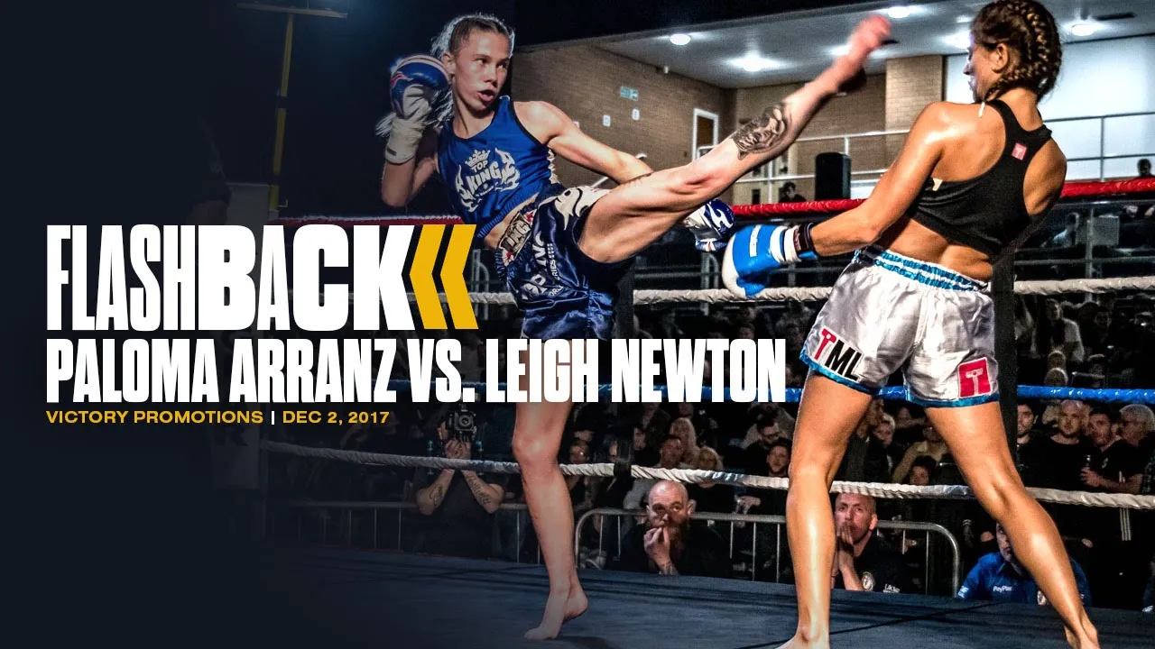 FEMALE MUAY THAI CLASSIC ЁЯФе Paloma Arranz vs Leigh Newton | Victory Promotions background