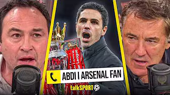 "BEST TEAM IN THE WORLD!" Arsenal fan CLASHES with Jason Cundy & INSISTS they will win the Title!
