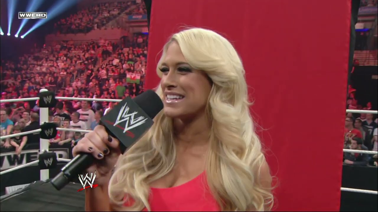 FULL SEGMENT: 1080pHD WWE RAW 11/07/11 Kelly Kelly Maxim Cover Reveal Segment with Beth & Natalya backdrop