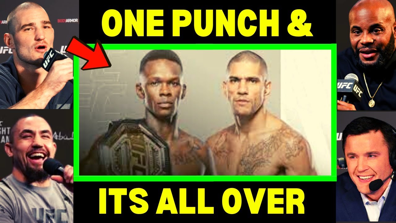 UFC Fighters on Adesanya vs Pereira..