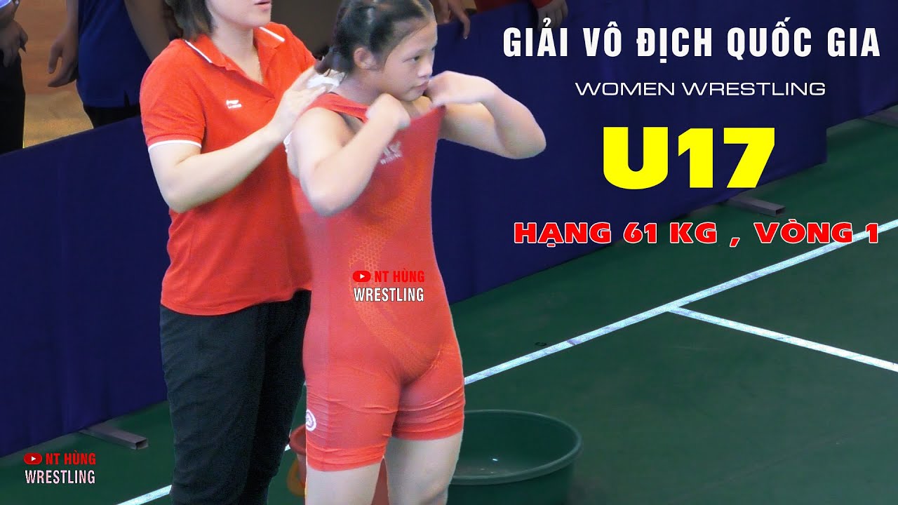 Vật nữ trẻ Tuyên Quang - các trận 30 - 32 hạng 61 kg. Vòng 1