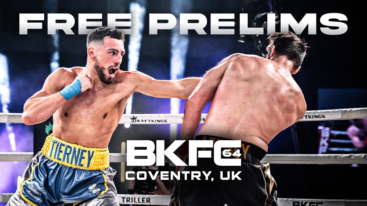 Countdown to BKFC64 COVENTRY + FREE PRELIM FIGHTS LIVE!