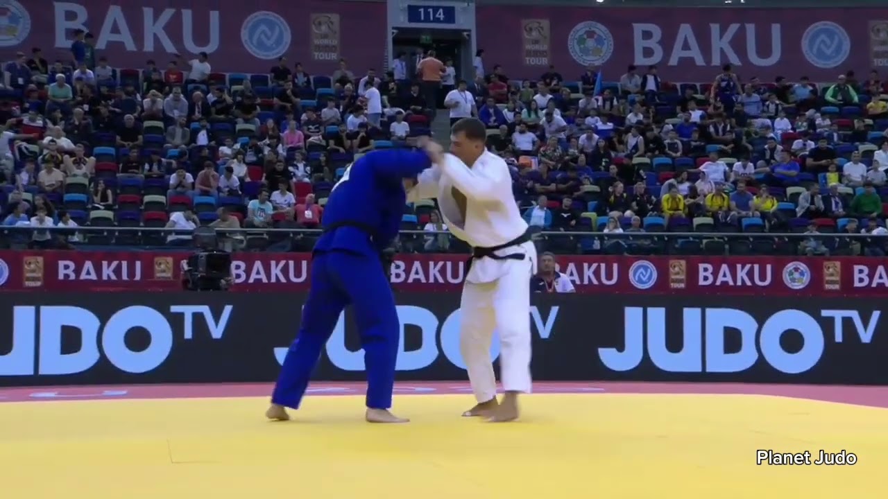 Daniel EICH 🇨🇭 🆚️ Nikoloz SHERAZADISHVILI 🇪🇦 | 2 раунд /-100кг | Большой Шлем Баку 2023