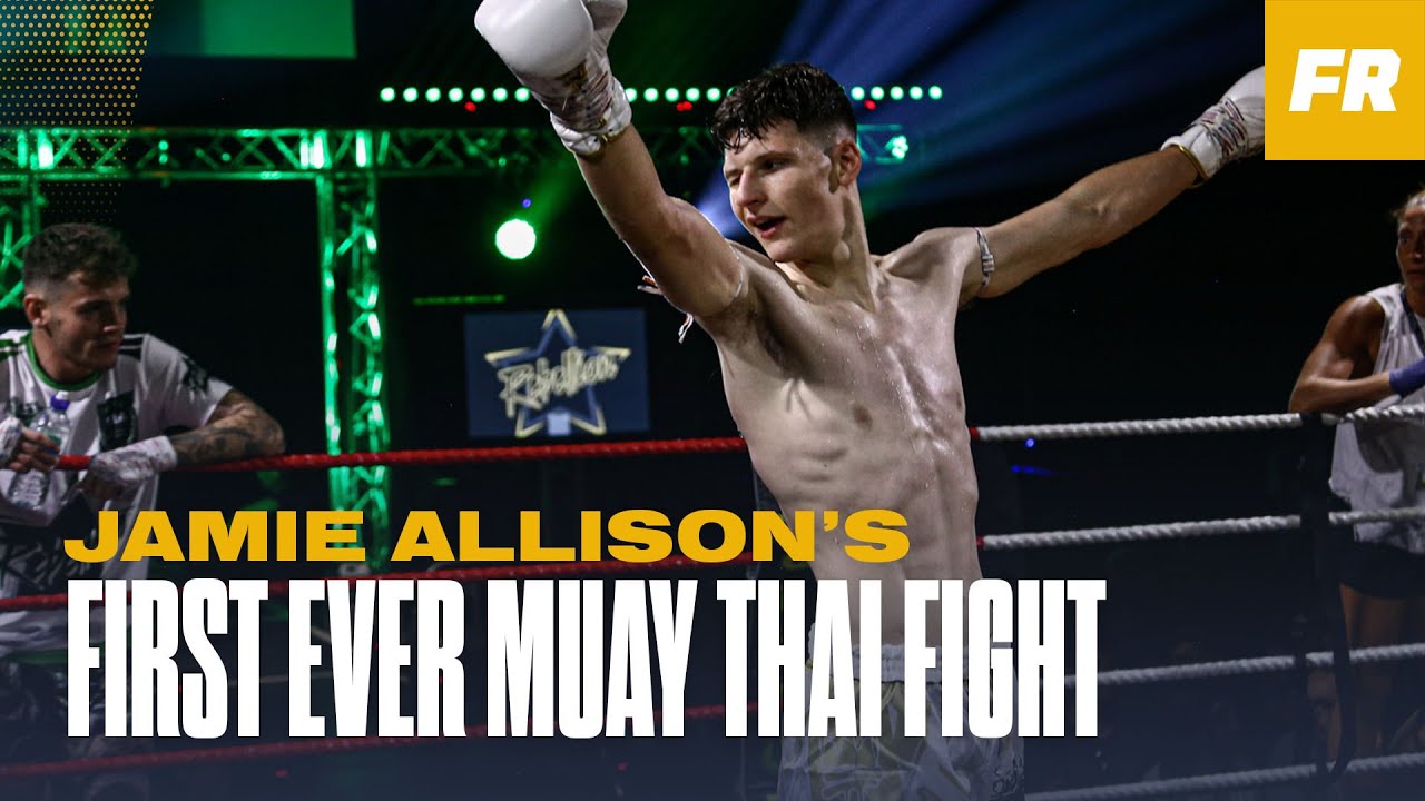 HIS FIRST EVER MUAY THAI FIGHT! ЁЯШ▓ Jamie Allison is ONE TO WATCH ЁЯЪА | Fight Record background