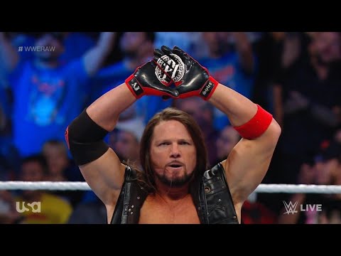 AJ Styles Entrance: WWE Raw, Sept. 26, 2022