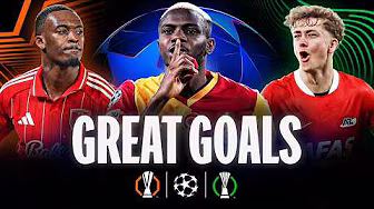 BEST Goals Scored In Europe This Week! | Champions League, Europa League & Conference League
