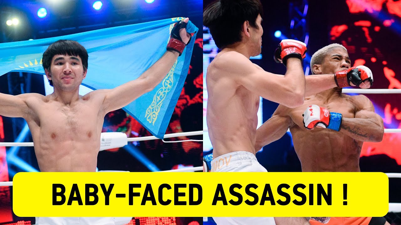 Baby-faced assassin! Arman Ashimov and his striking power against Brazilian opponent from favela background