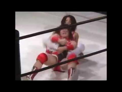 Kana(WWE's Asuka) vs Haruka Matsuo 2008 background