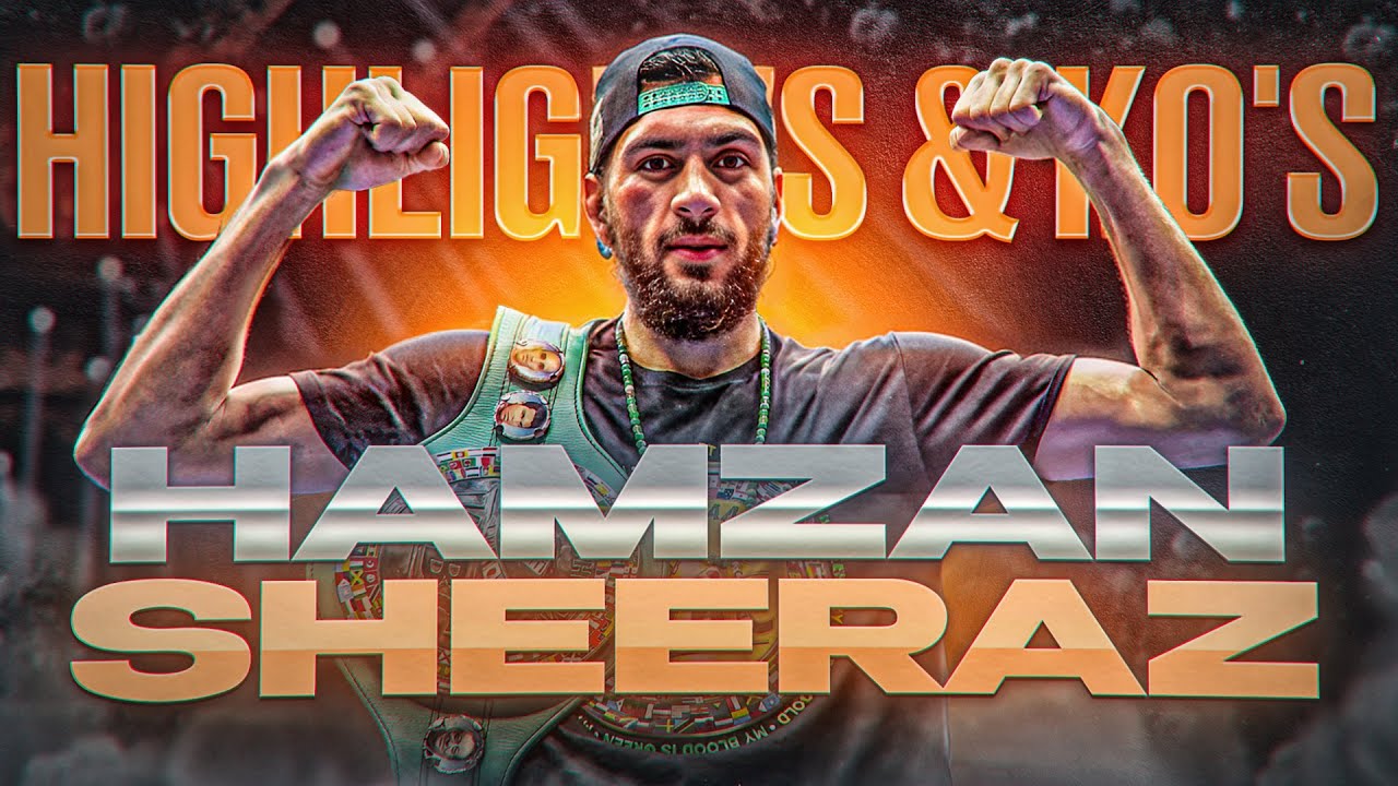 BRITISH PUNCHER! Hamzah Sheeraz HIGHLIGHTS & KNOCKOUTS | BOXING K.O FIGHT HD backdrop