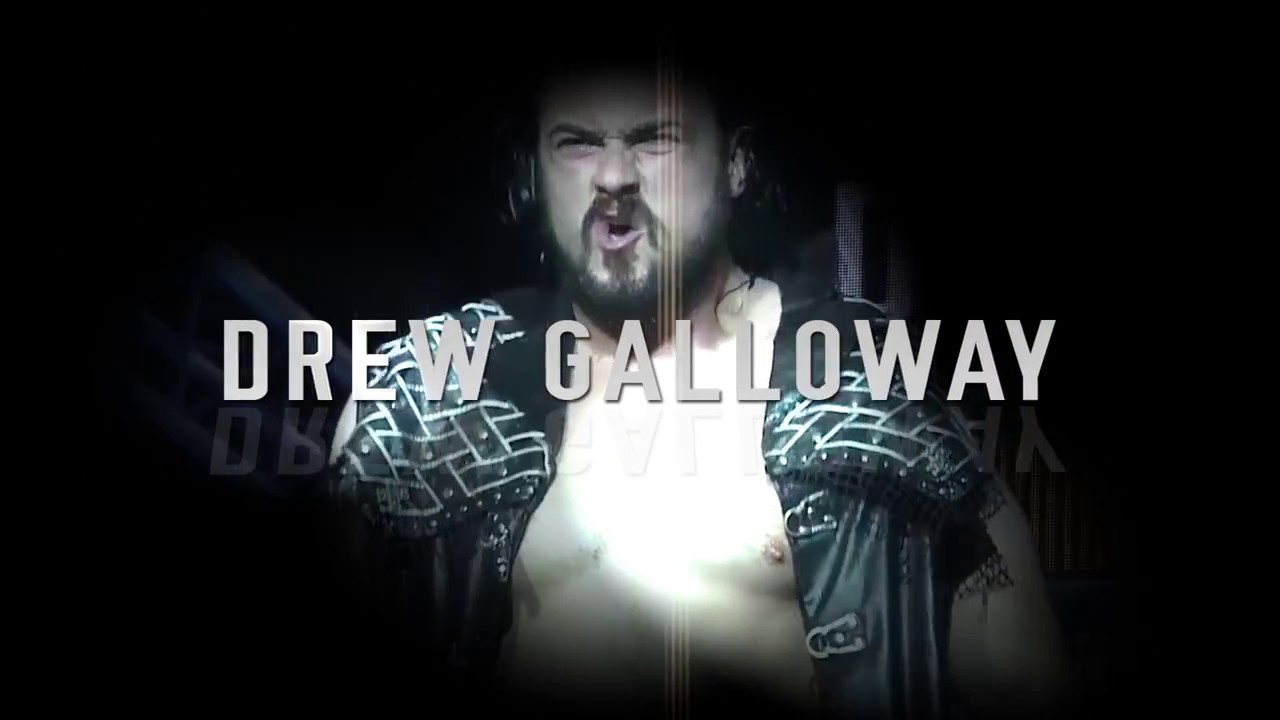 Drew Galloway New Entrance Music & Video background