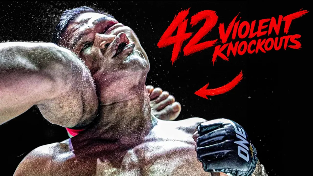 42 Head Kick Knockouts In 8 Minutes 🤯