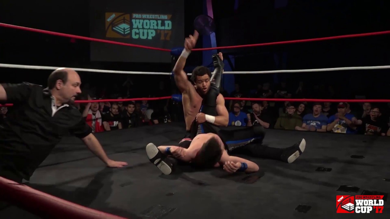 Mike Bailey vs Brent Banks (Pro Wrestling World Cup Canada - 1st Round) background