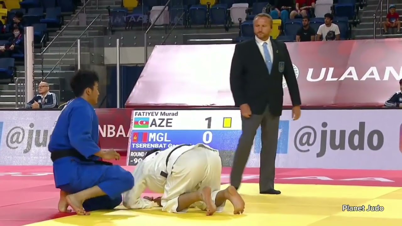 Murad FATIYEV 🇦🇿 🆚️ Gan-Erdene TSERENBAT 🇲🇳 | 1 раунд/-90кг | Большой Шлем Улан-Батор 2023 